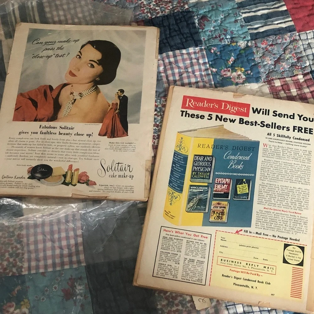 Vintage Movie Magazine Set – Photoplay & Motion Picture (Yellow, Orange Covers)